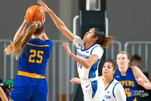 Creighton Bluejays guard Kiani Lockett