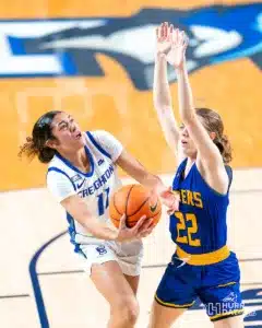 Creighton Bluejays guard Kiani Lockett