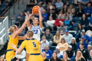 Creighton Bluejays guard Brittany Harshaw