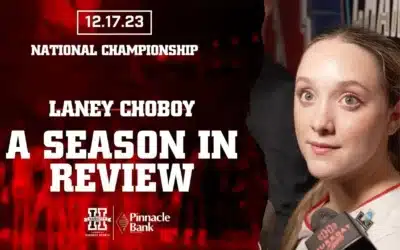 Laney Choboy Postmatch After National Championship Loss to Texas