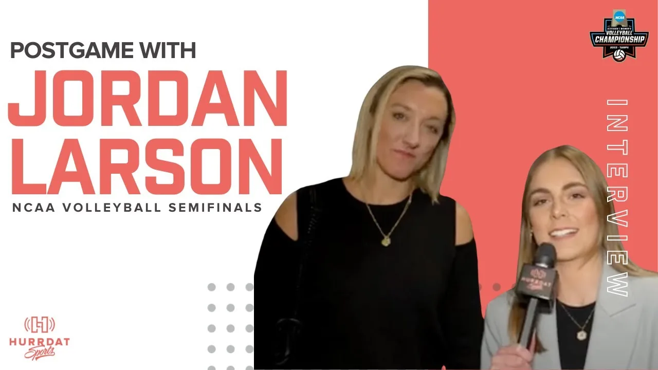 Jordan Larson Will Now Coach a National Championship with Nebraska | Interview