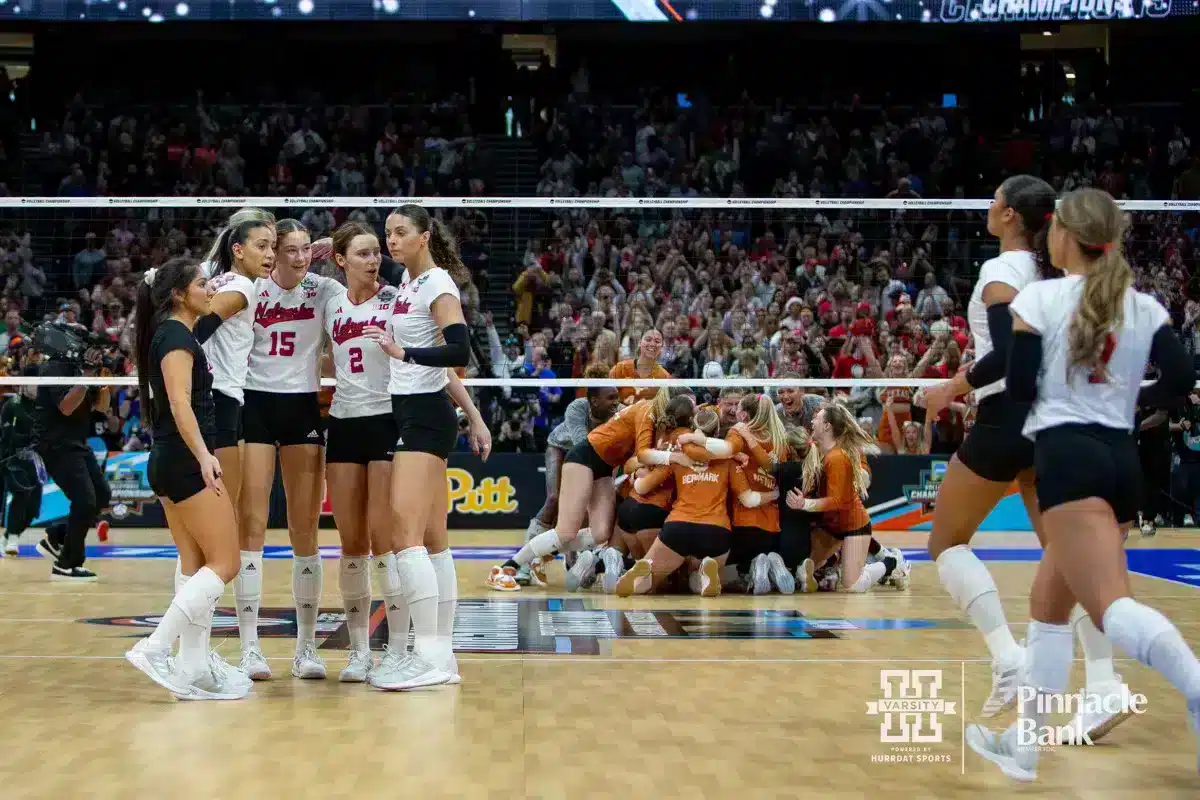 NCAA VB Finals Nebraska v Texas – Dec. 17, 2023 serve