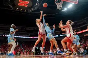 Nebraska Cornhuskers forward Jessica Petrie