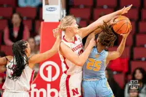 Nebraska Cornhuskers forward Jessica Petrie