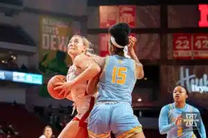 Nebraska Cornhuskers center Alexis Markowski
