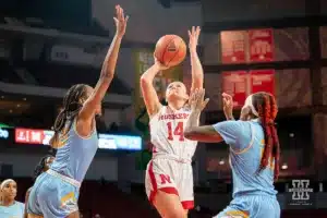 Nebraska Cornhuskers guard Callin Hake