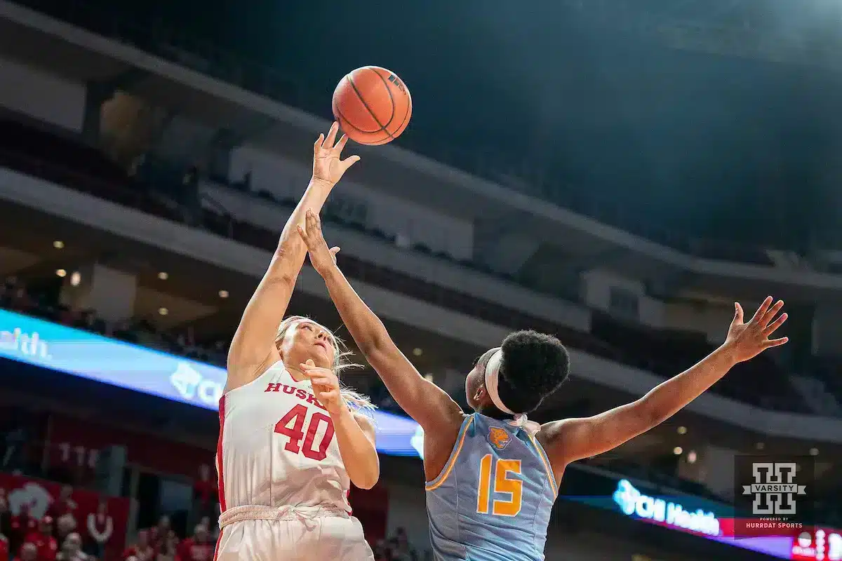 Nebraska Cornhuskers center Alexis Markowski 