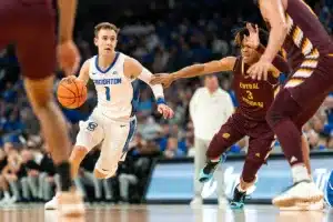 Creighton Bluejays guard Steven Ashworth