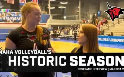 Omaha Volleyball Ends Historic Season in NCAA Tournament vs Kansas | McKenna Ruch Interview
