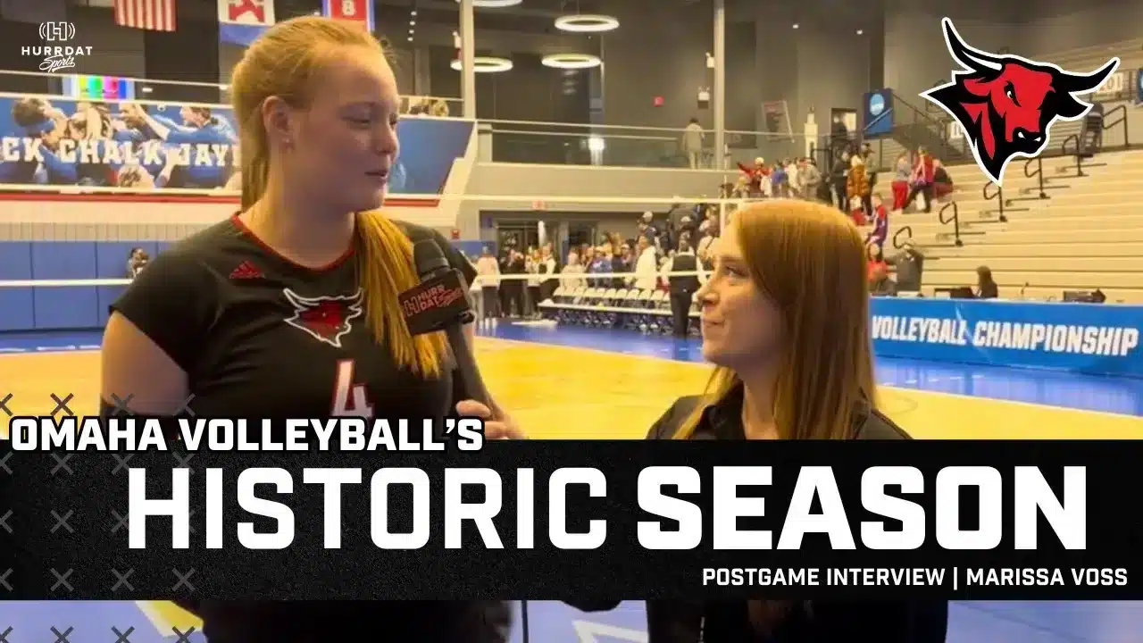 Omaha Volleyball Ends Historic Season in NCAA Tournament vs Kansas | McKenna Ruch Interview