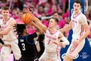 Creighton Bluejays guard Steven Ashworth
