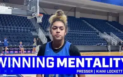 Kiani Lockett Talks Creighton Basketball Win | Press Conference Jan. 10, 2024