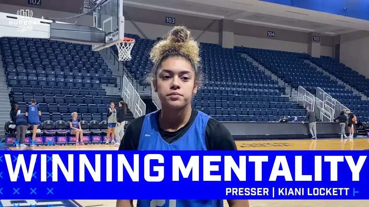 Kiani Lockett Talks Creighton Basketball Win | Press Conference Jan. 10, 2024