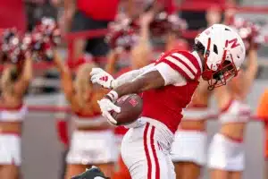 Nebraska Cornhuskers running back Joshua Fleeks