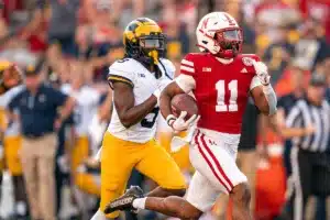 Nebraska Cornhuskers running back Joshua Fleeks
