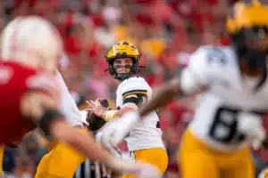 Michigan Wolverines quarterback J.J. McCarthy