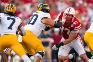 Nebraska Cornhuskers defensive lineman Blaise Gunnerson