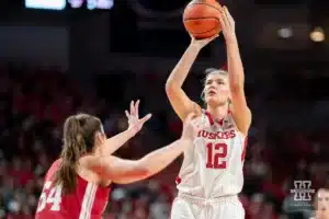 Nebraska Cornhuskers forward Jessica Petrie