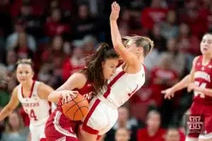 Nebraska Cornhuskers guard Jaz Shelley