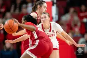 Nebraska Cornhuskers guard Logan Nissley