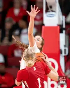 Nebraska Cornhuskers2 guards Indiana Hoosiers guard Lexus Bargesser