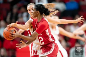 Nebraska Cornhuskers guard Jaz Shelley
