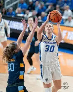 Creighton Bluejays forward Morgan Maly