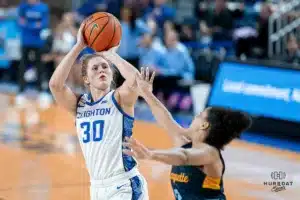 Creighton Bluejays forward Morgan Maly
