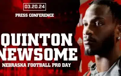 Former Nebraska DB Quinton Newsome discusses Nebraska Football Pro Day