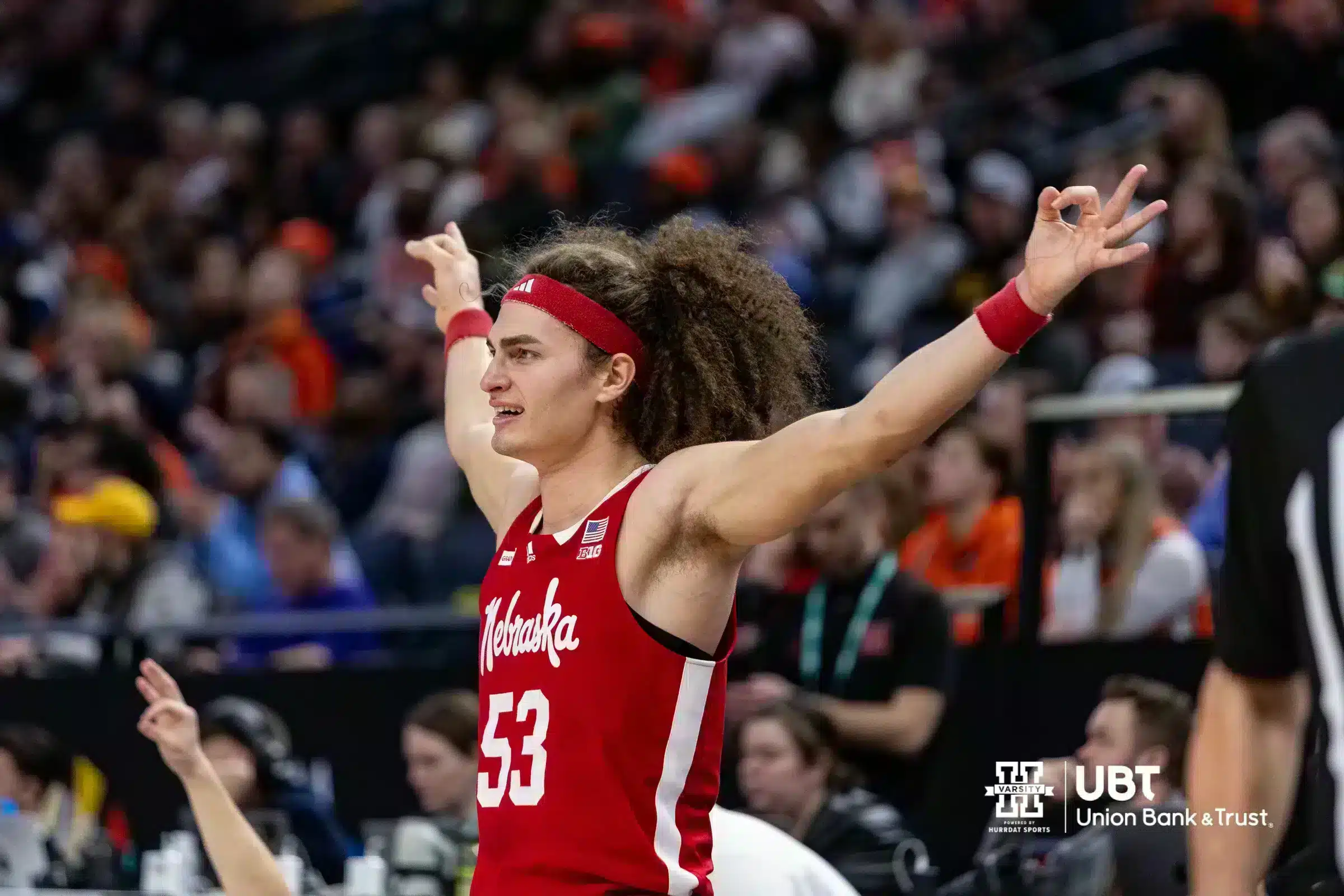 2024 Big Ten Tournament Nebraska Men’s Basketball vs. Illinois – Big Ten Tournament Semifinals Photos – 03/16/24