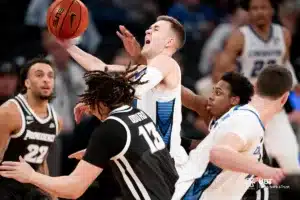 Creighton Bluejays guard Steven Ashworth