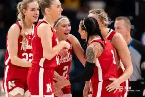 Nebraska Cornhuskers guard Logan Nissley