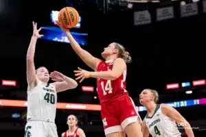 Nebraska Cornhuskers guard Callin Hake