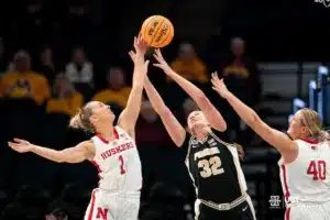 Nebraska Cornhuskers guard Jaz Shelley