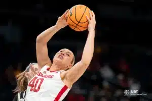 Nebraska Cornhuskers center Alexis Markowski