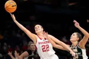 Nebraska Cornhuskers forward Natalie Potts