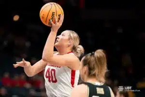 Nebraska Cornhuskers center Alexis Markowski