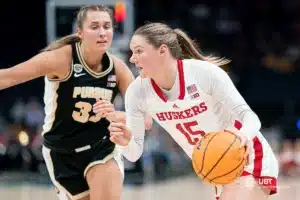 Nebraska Cornhuskers guard Kendall Moriarty