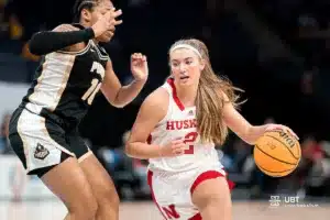 Nebraska Cornhuskers guard Logan Nissley