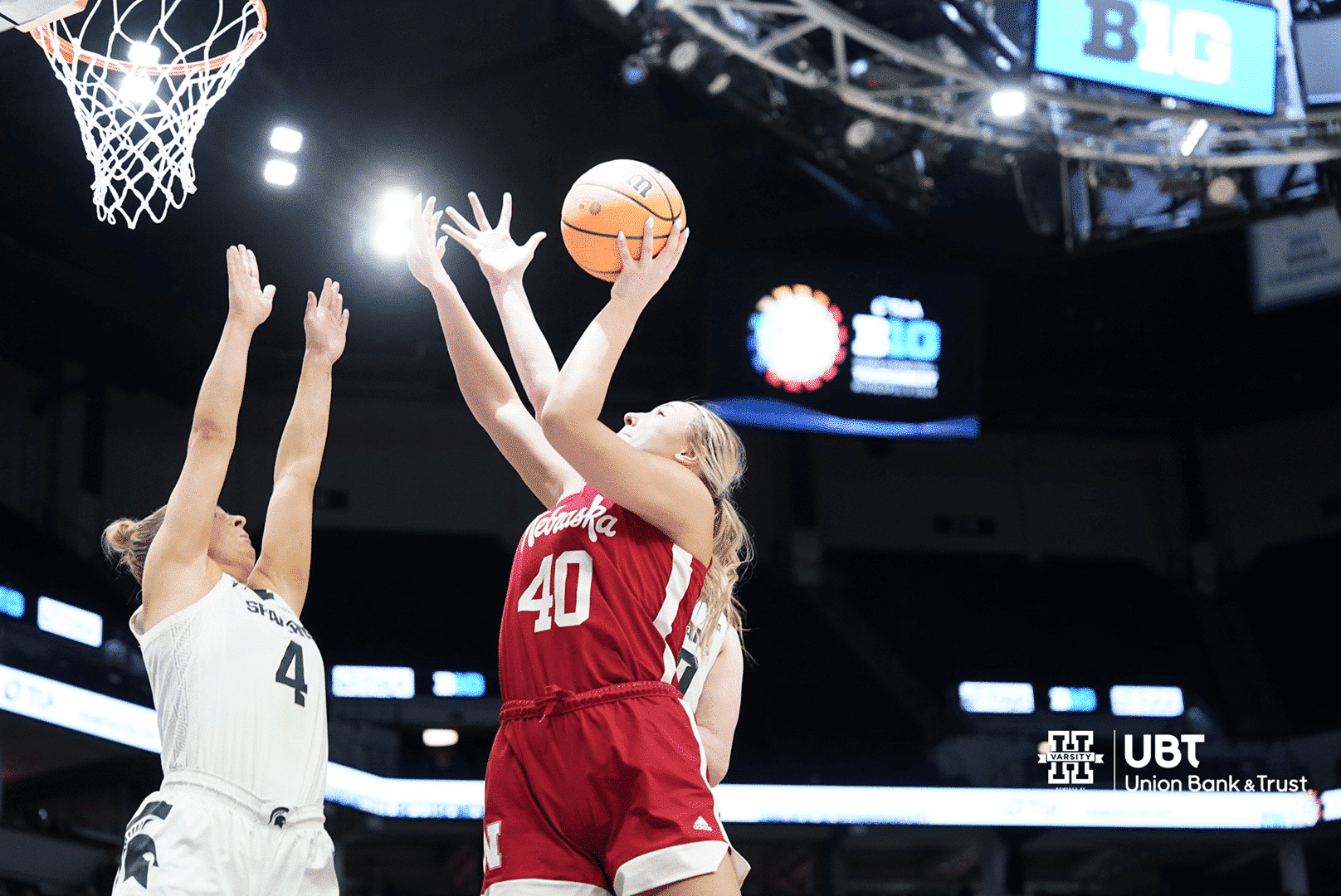 Nebraska Keeps Big Ten Tourney Run Going With Decisive Win Over Michigan State