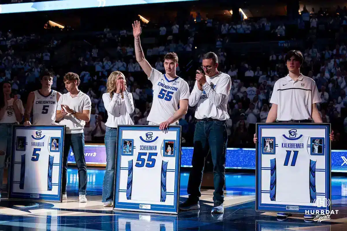 Creighton Bluejays guard Baylor Scheierman 