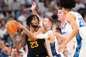 Creighton Bluejays guard Steven Ashworth