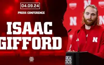 Nebraska Football DB Isaac Gifford hold his teammates accountable | April 9, 2024