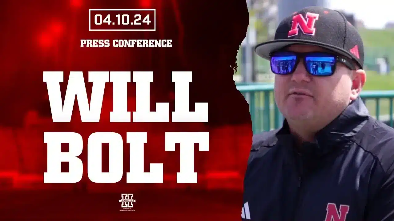 Nebraska baseball head coach Will Bolt previews matchup with Rutgers | April 10, 2024