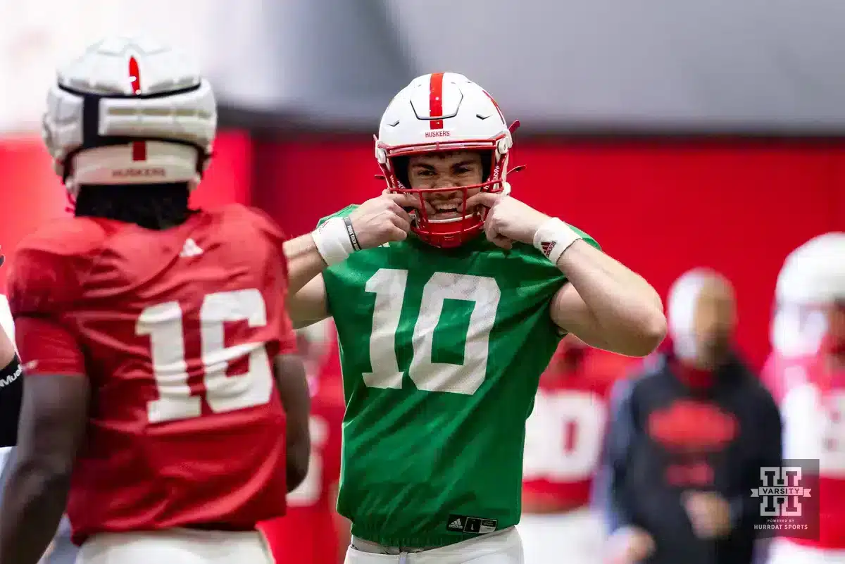 Nebraska Football Practice Photos – 04/09/24