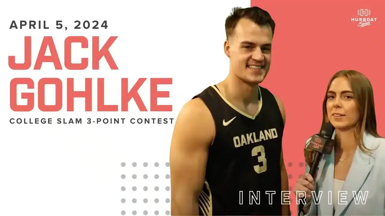 Jack Gohlke Was a Little Nervous for Three-Point Contest | Interview