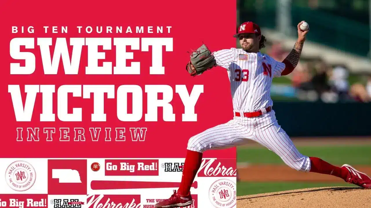 Nebraska Wins First Big Ten Tournament! | Jackson Brockett Postgame Interview