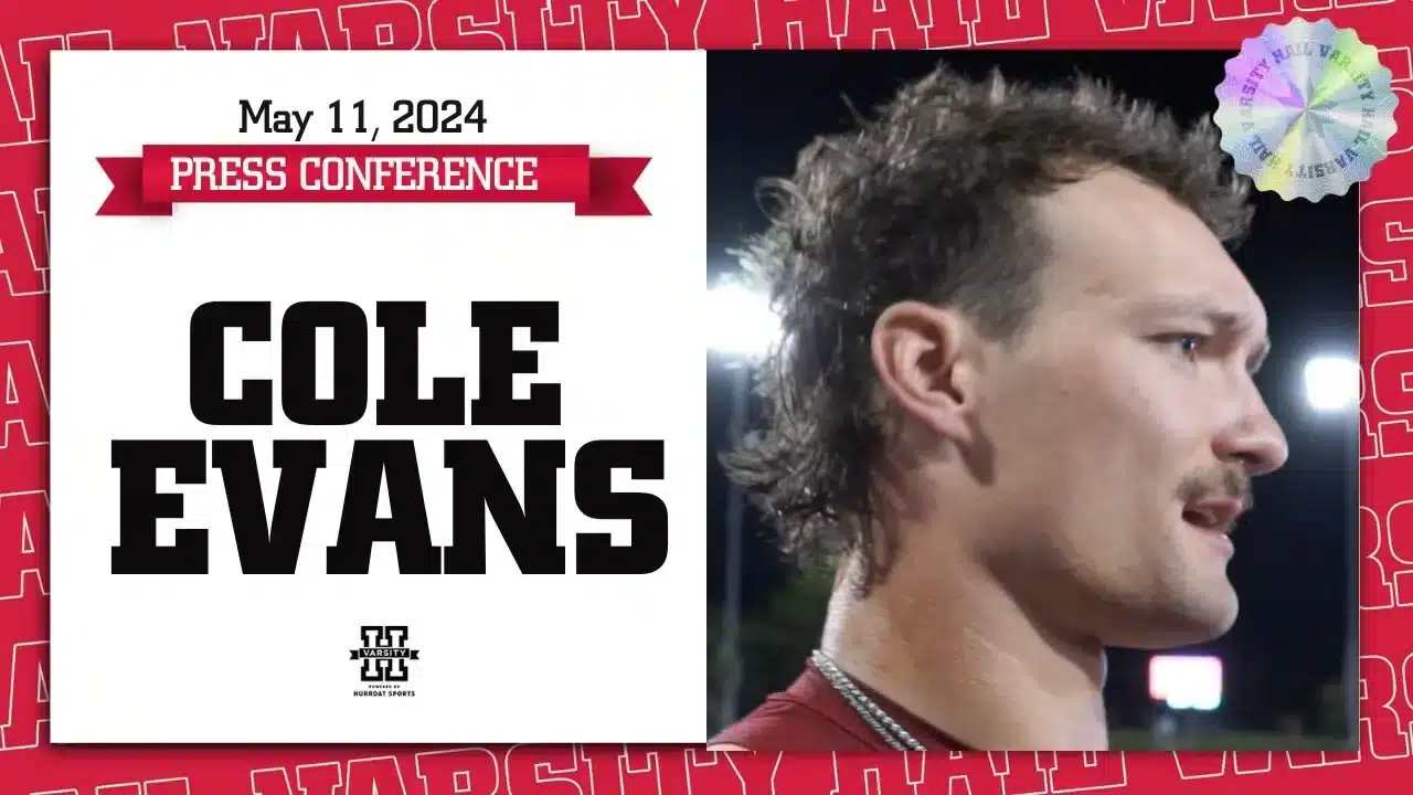 Cole Evans sealed Nebraska’s victory over Indiana with walk-off homer | May 11, 2024