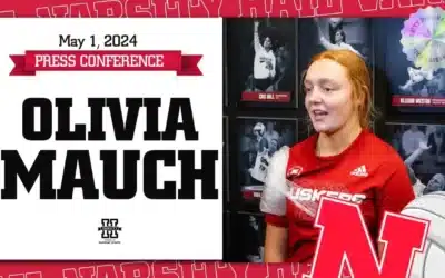 Nebraska Volleyball Freshman Olivia Mauch’s talks first semester in Lincoln | May 1, 2024