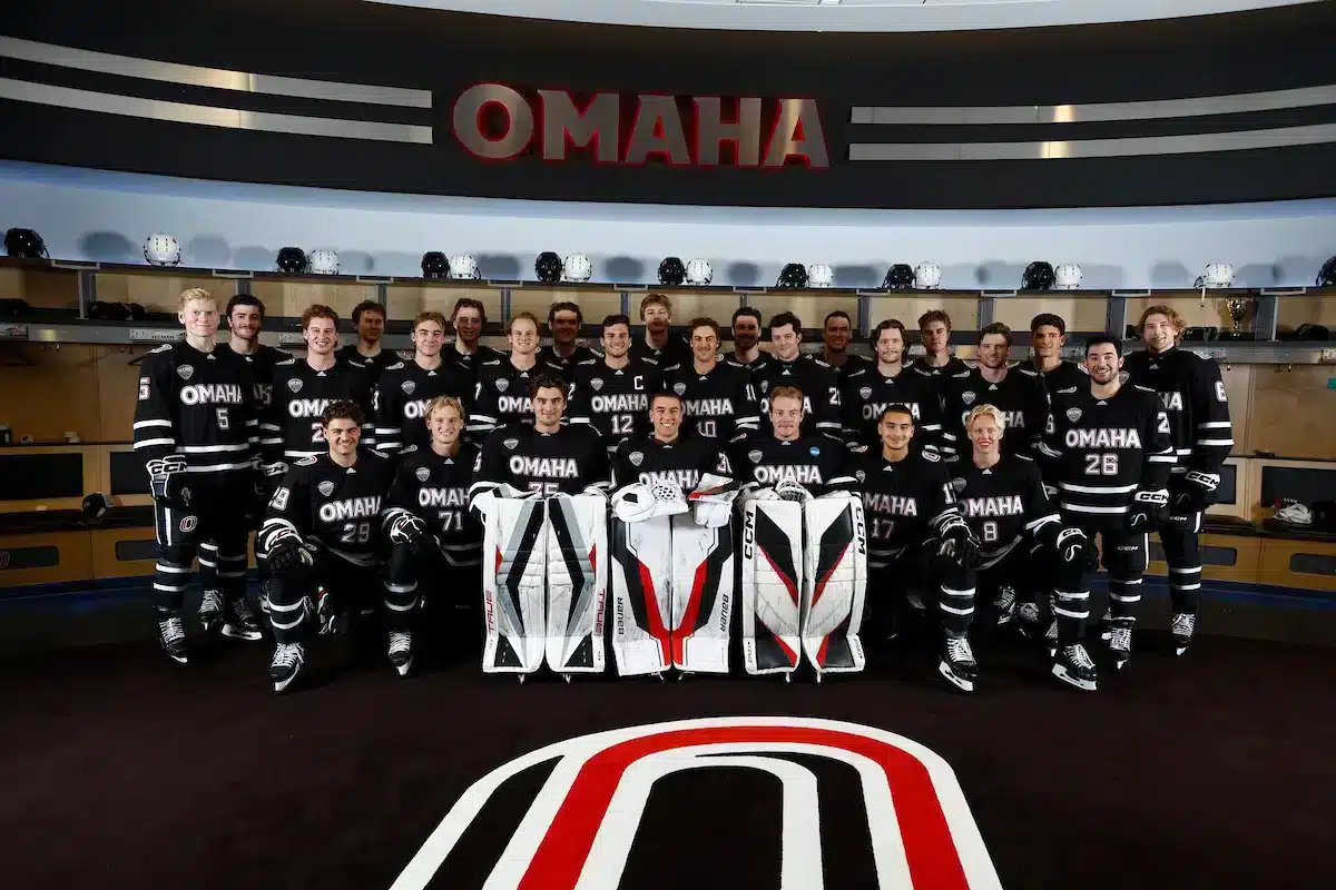Omaha Hockey 2024-25 Team Photo Omaha Hockey 2024-25 Team Photo